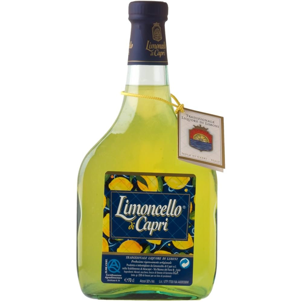 Amazon.co.jp: Limoncello di Capri Liqueur 23.7 fl oz (700 ml